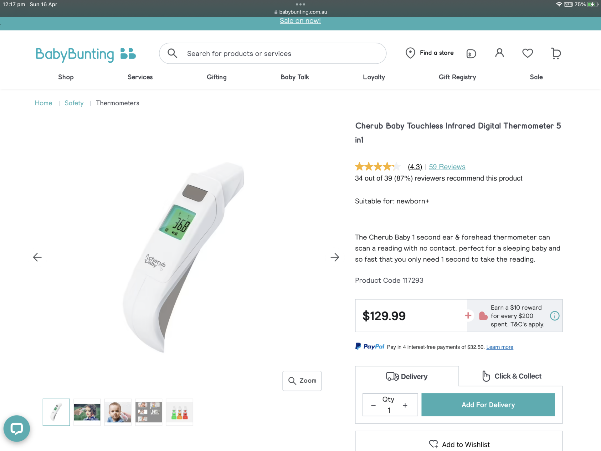 Digital Thermometer