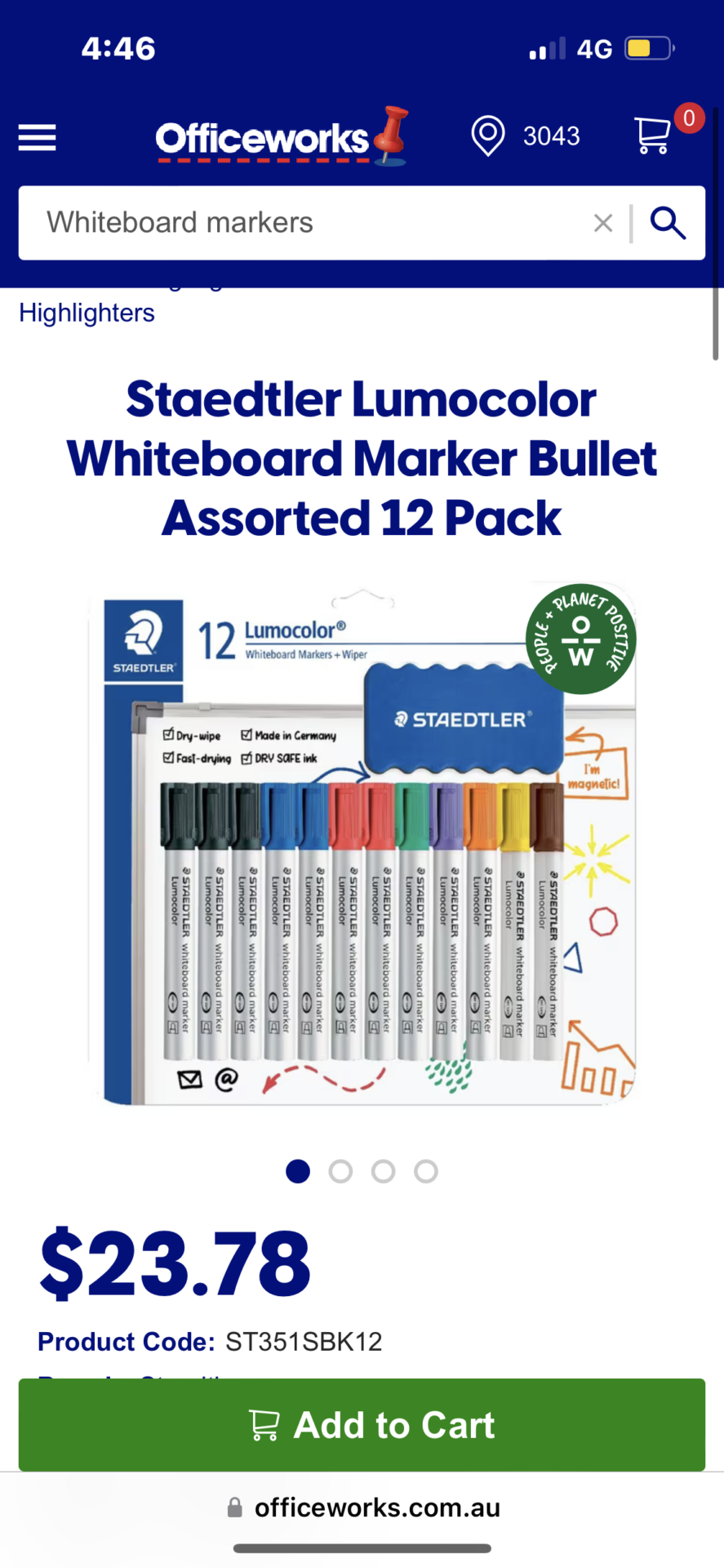 Whiteboard markers