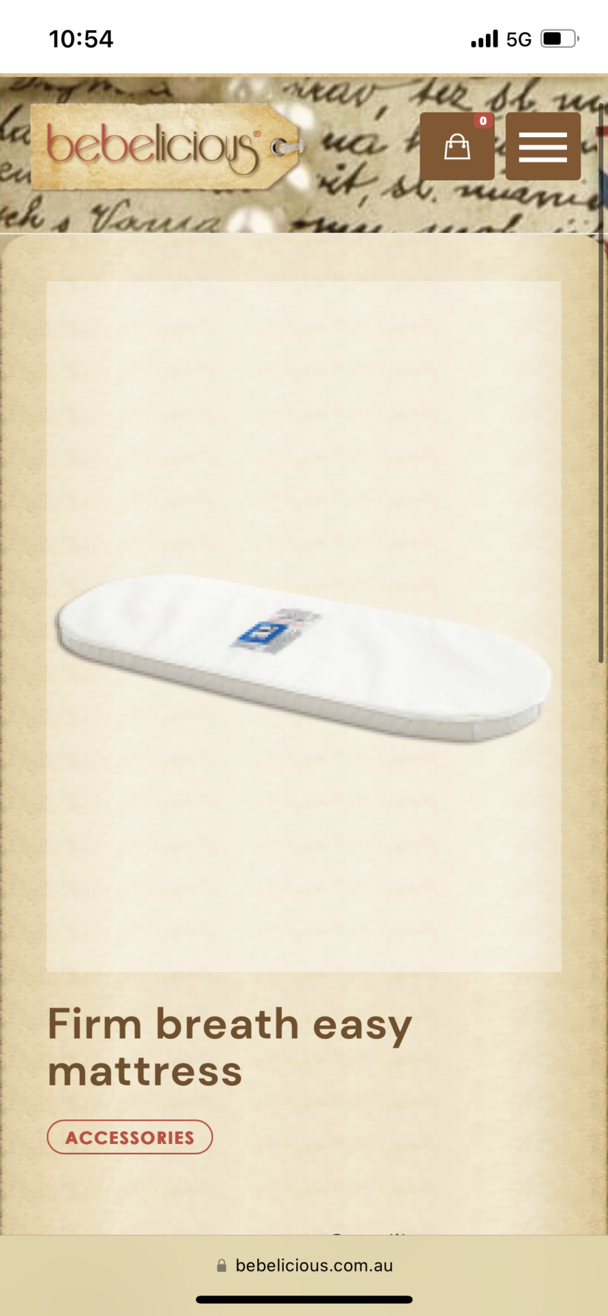 Bassinet mattress