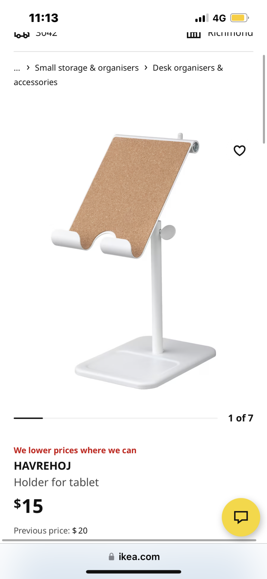 Tablet stand