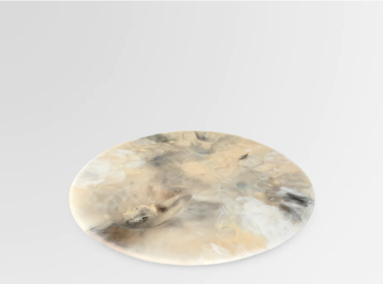 Dinosaur Designs Medium Resin Moon Cheese Platter