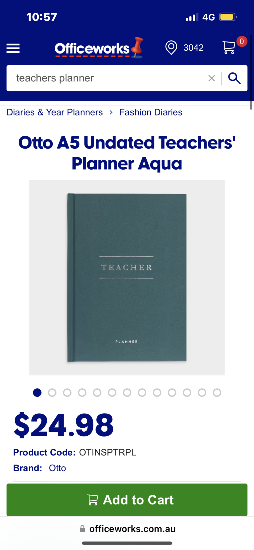 Teacher journal