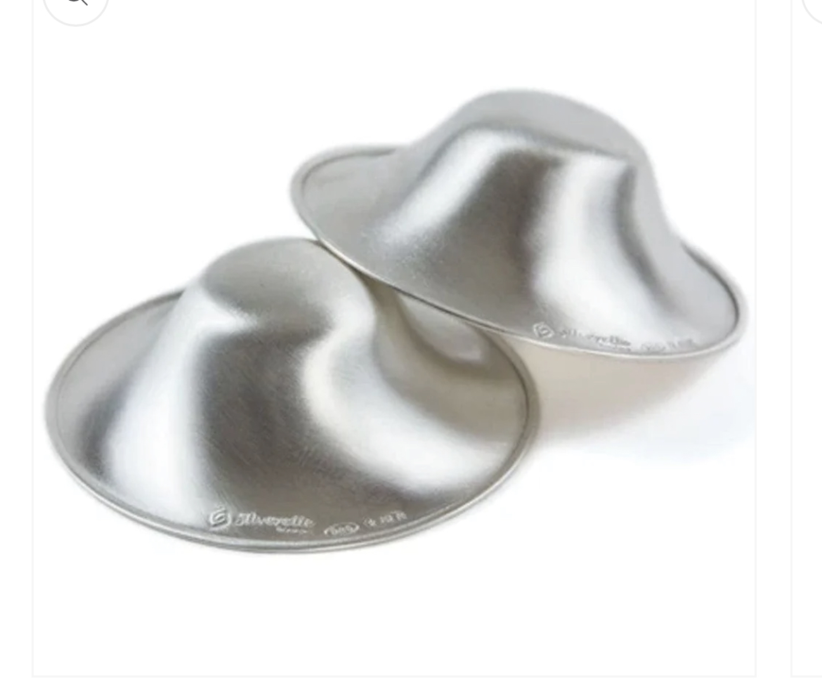 Silverette Silver Nursing Cups - Regular