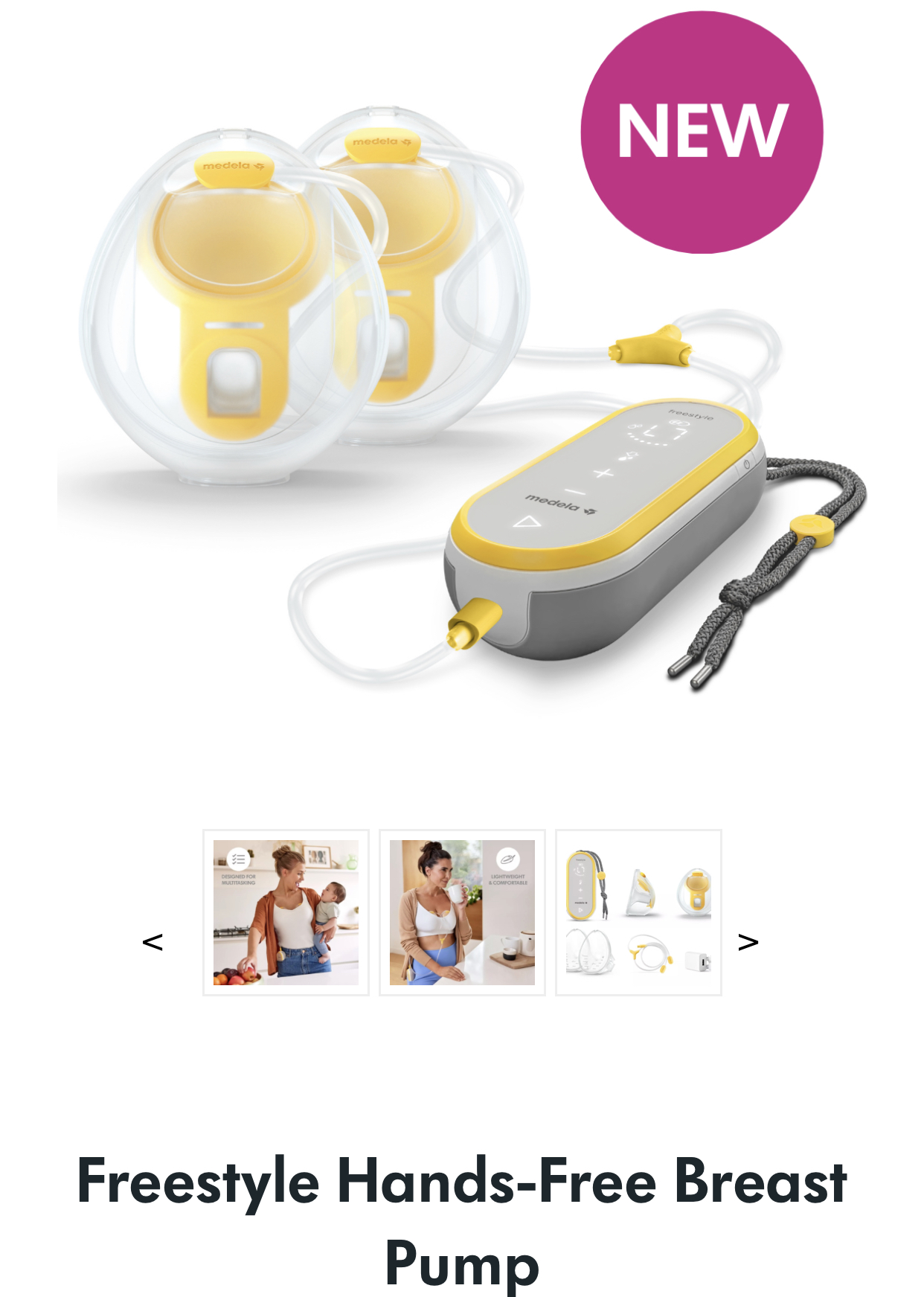 Medela Hands Free Breast Pump