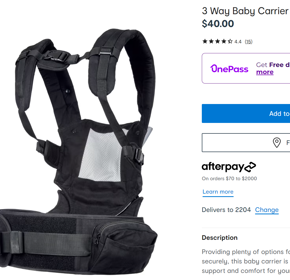 Baby Carrier