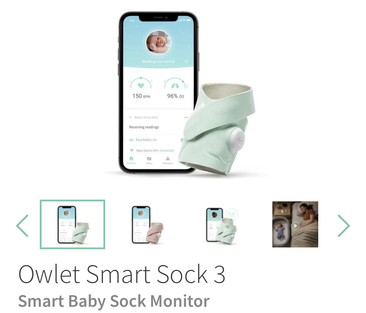 Owlet Smart Sock