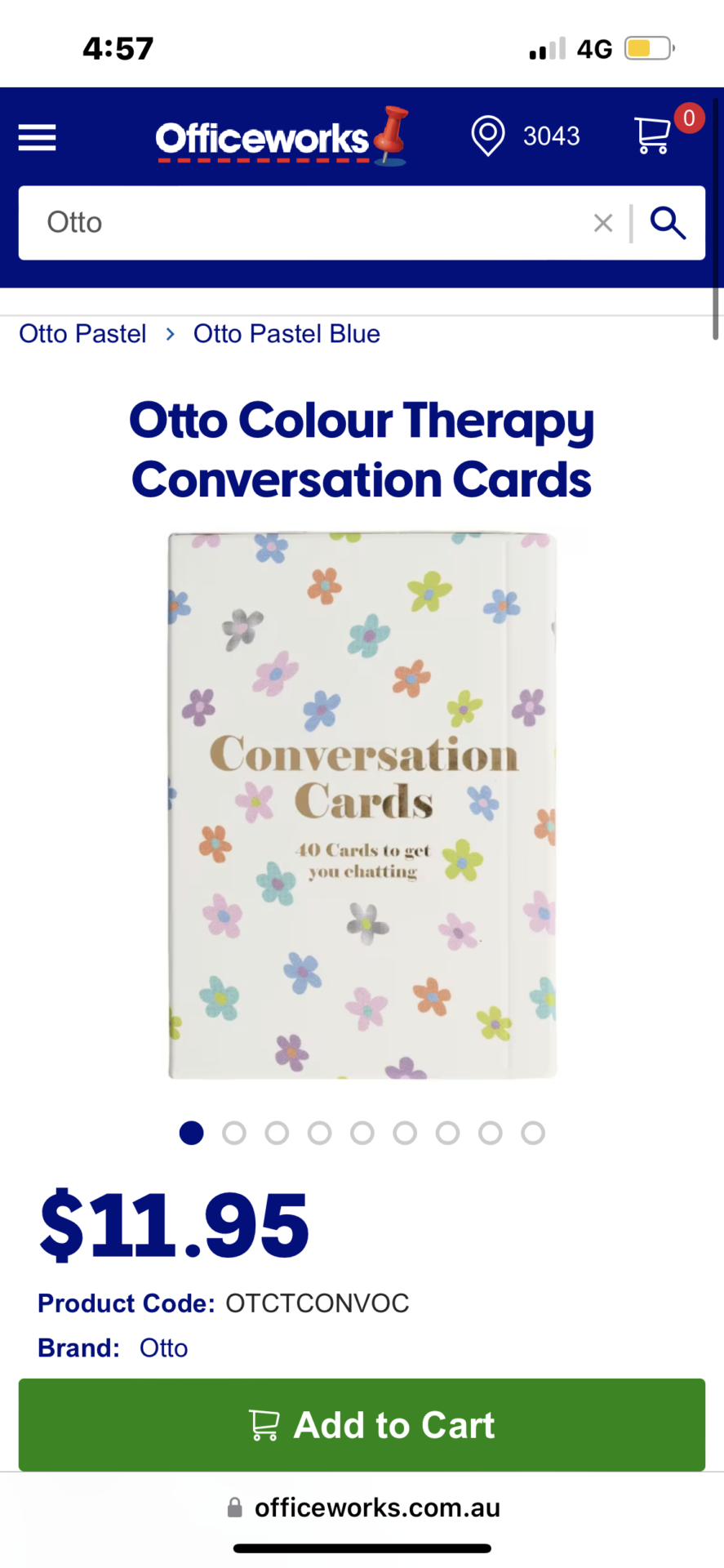 Conversation cards