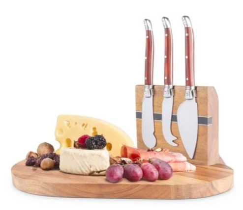 Peters of Kensington Magnetic Cheese Board Set 5pce