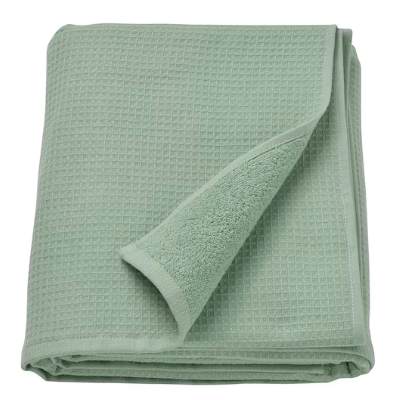 ikea salviken light green bath sheets x4