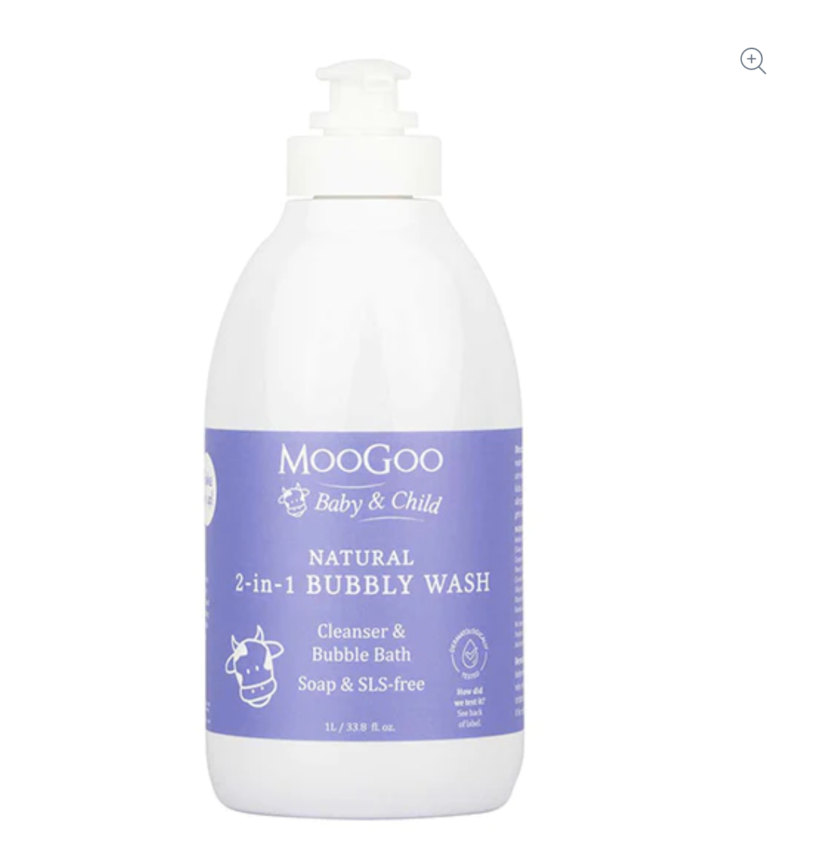 MooGoo baby wash and products