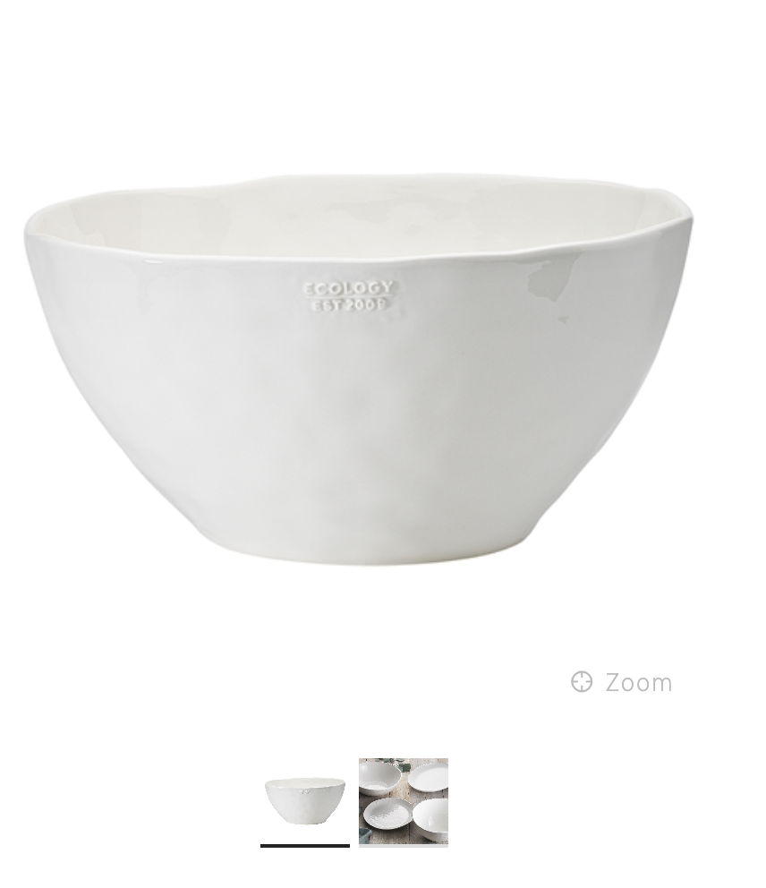 Ecology Organic Deep Bowl 30cm