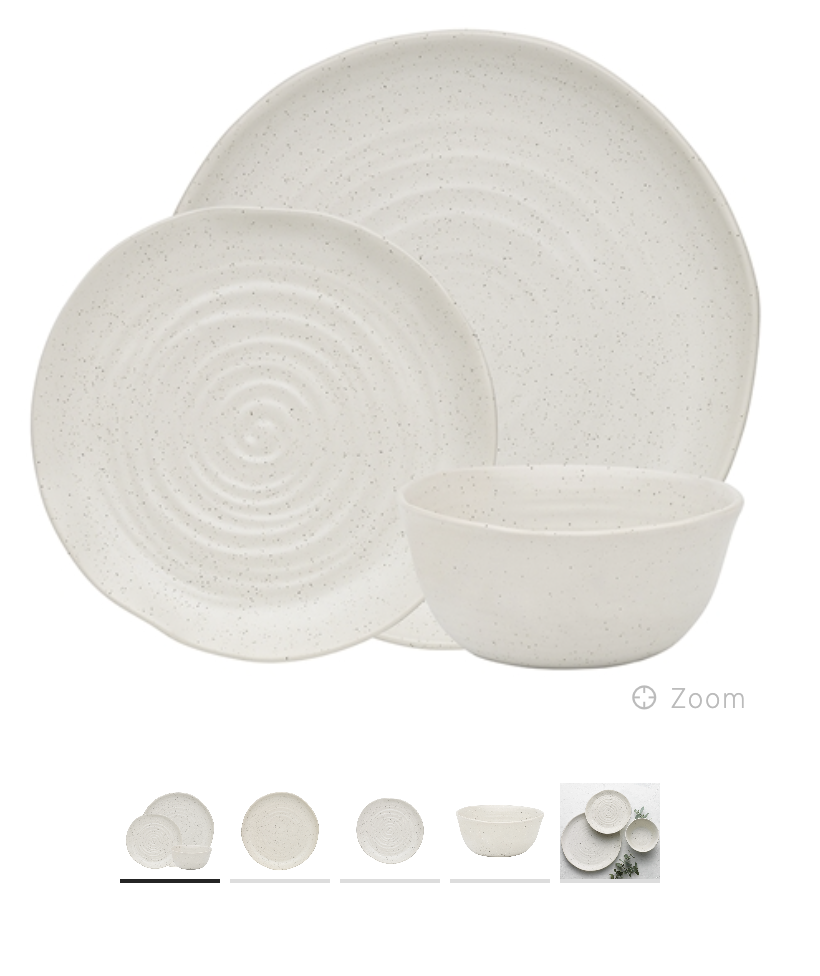 Ottawa 12 Piece Dinner Set Calico