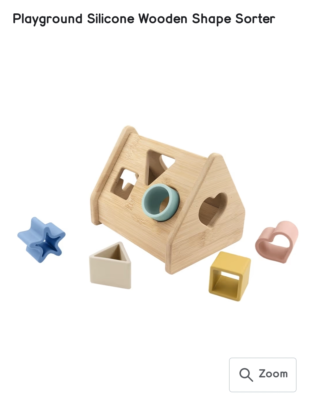 Wooden Shape Sorter