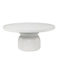 Robert Gordon Dessert Story Cake Stand White Opaque