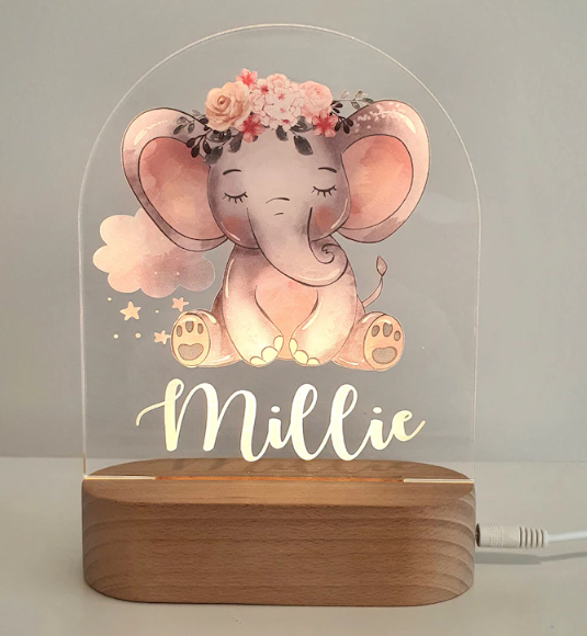 Personalised night light