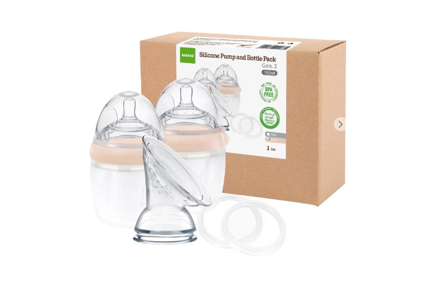 Generation 3 Silicone Pump and Bottle Pack