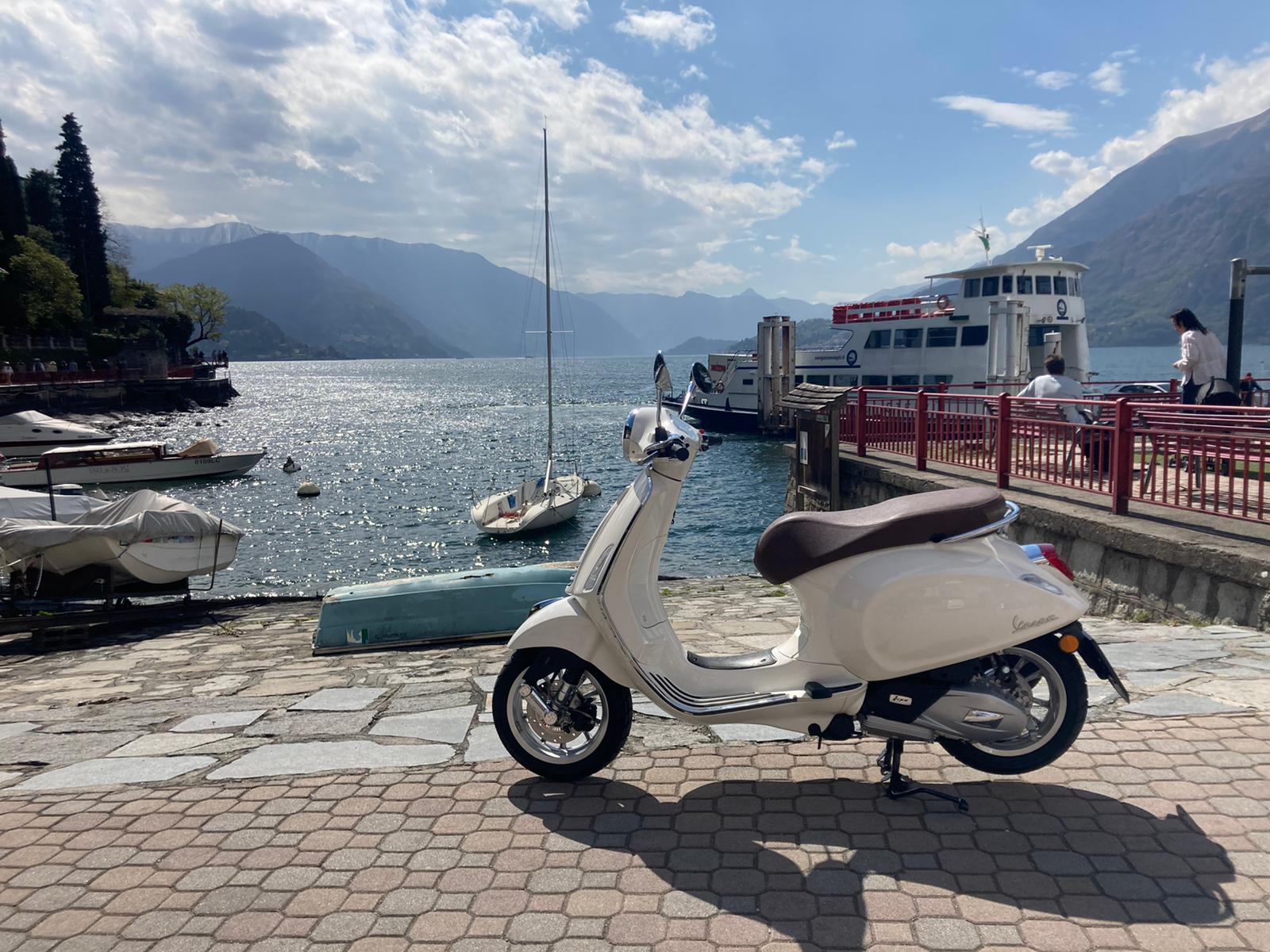 Vespa tour in Varenna