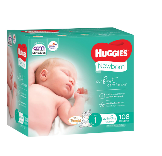 Huggies nappies