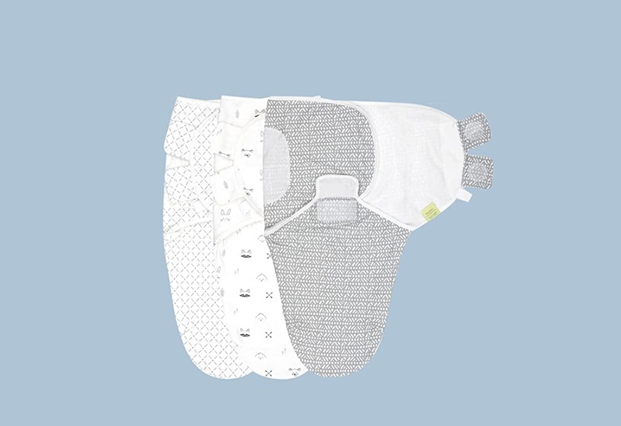 3-Pack Organic Baby Swaddle Sleep Sacks