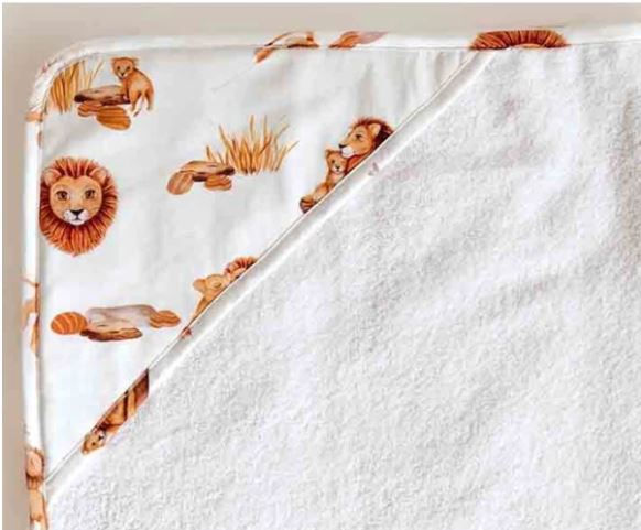 Snuggle Hunny Organic Hooded Baby Towel - Lion