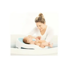 Baby Child Bath Support Soft Touch Shower Mini Seat In Light Aqua AC580