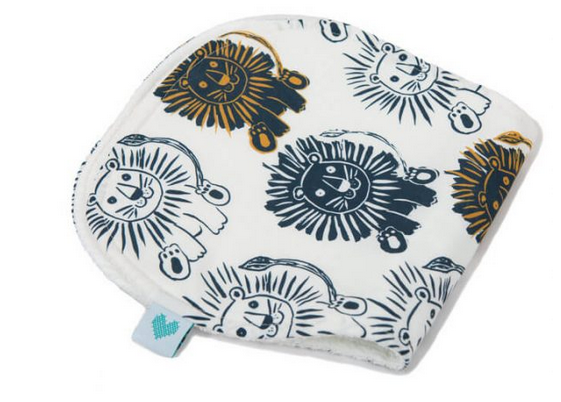 Lions burp cloth