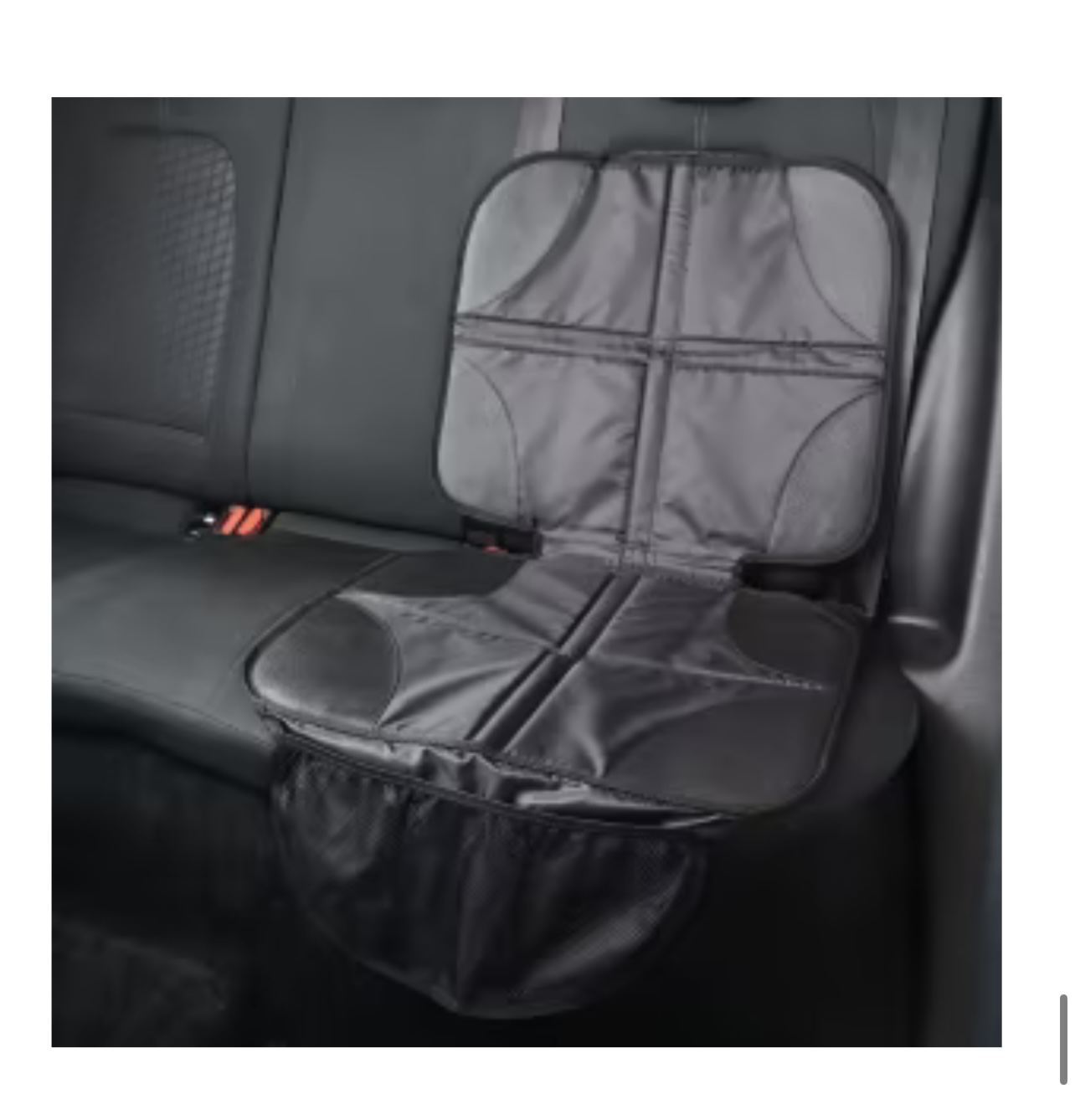 Car seat protector mat