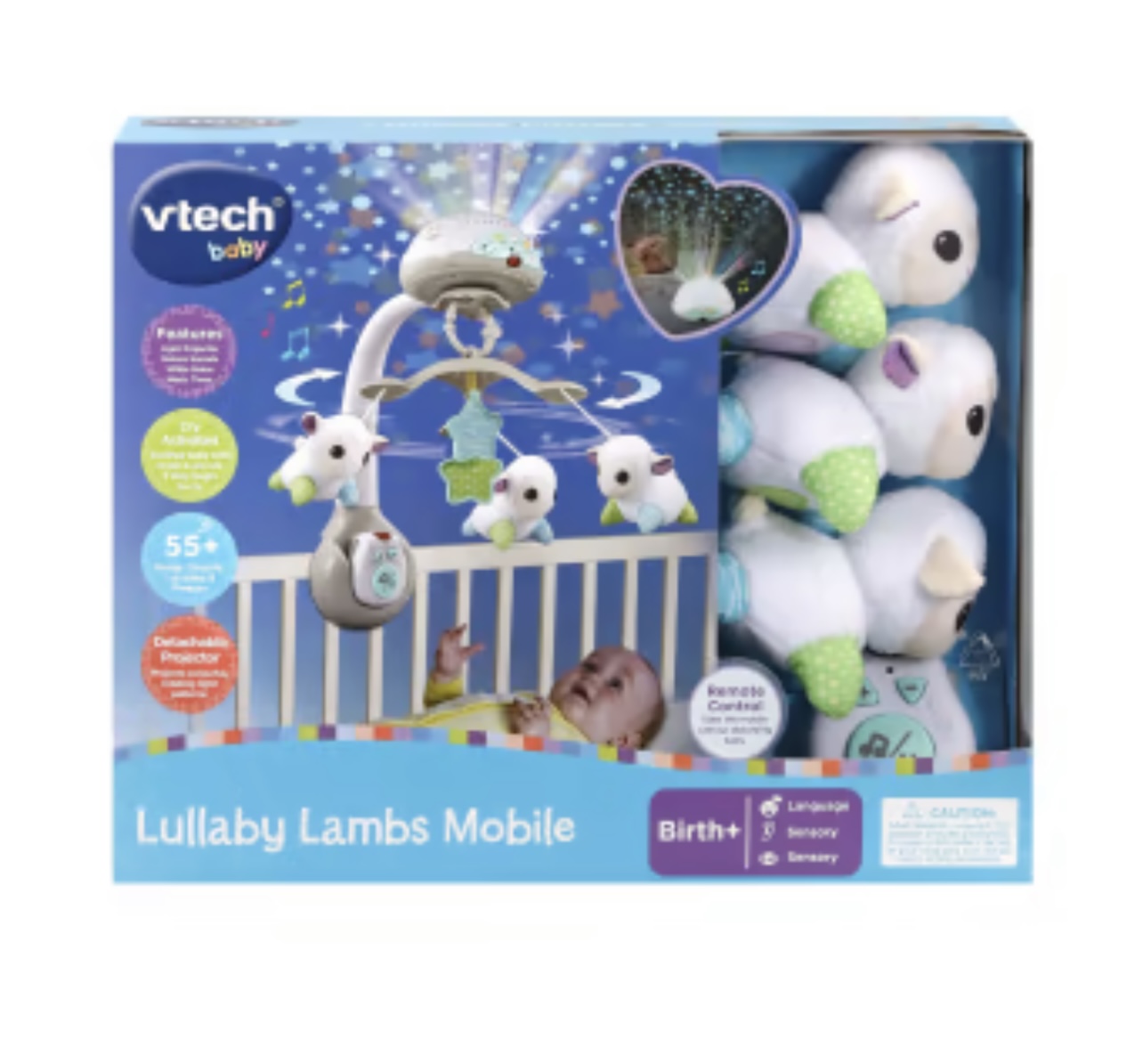 VTech baby lullaby lambs mobile