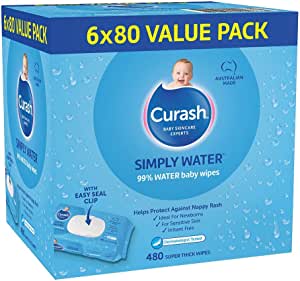 Curash Water Wipes