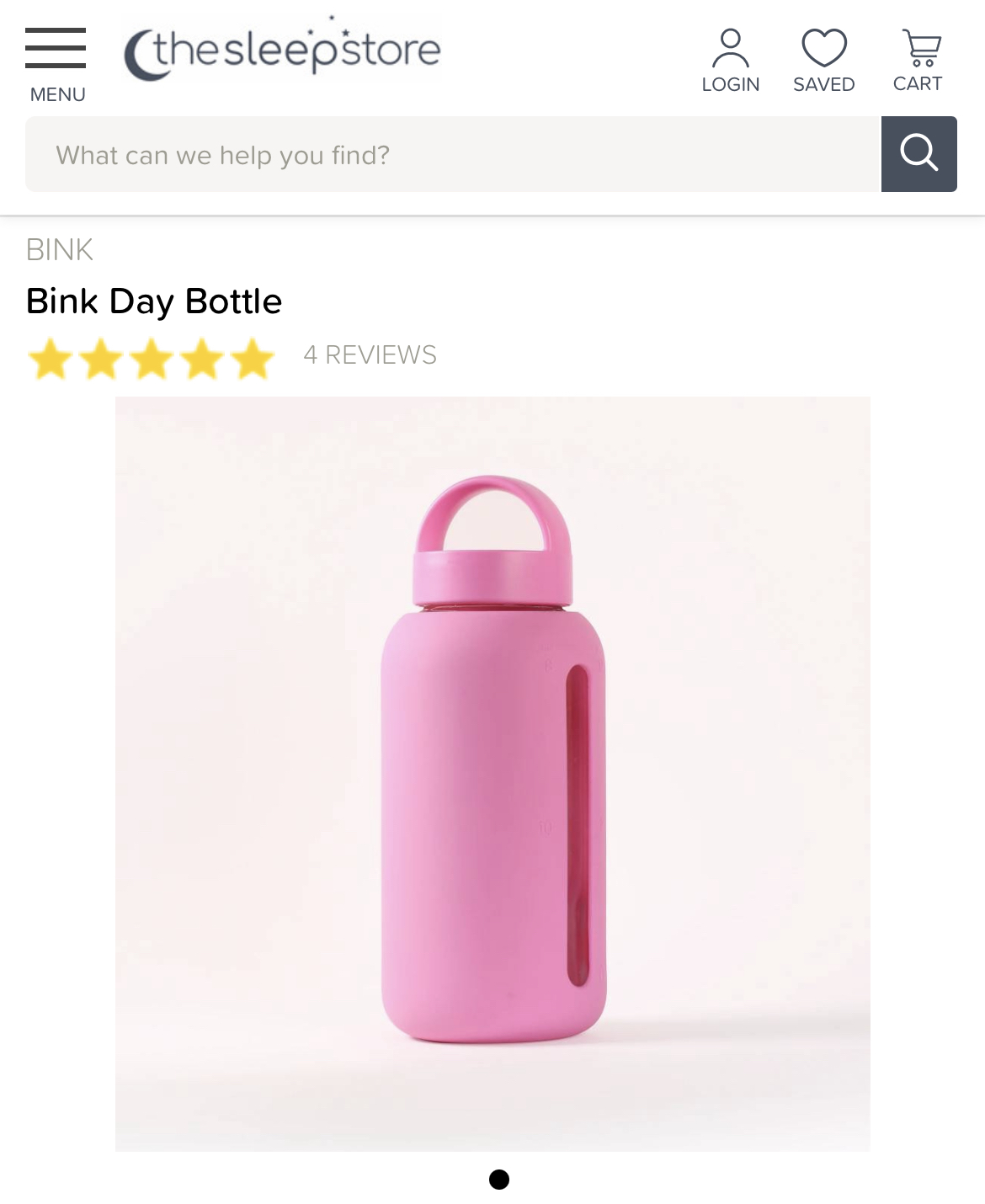 Bink Water Bottle