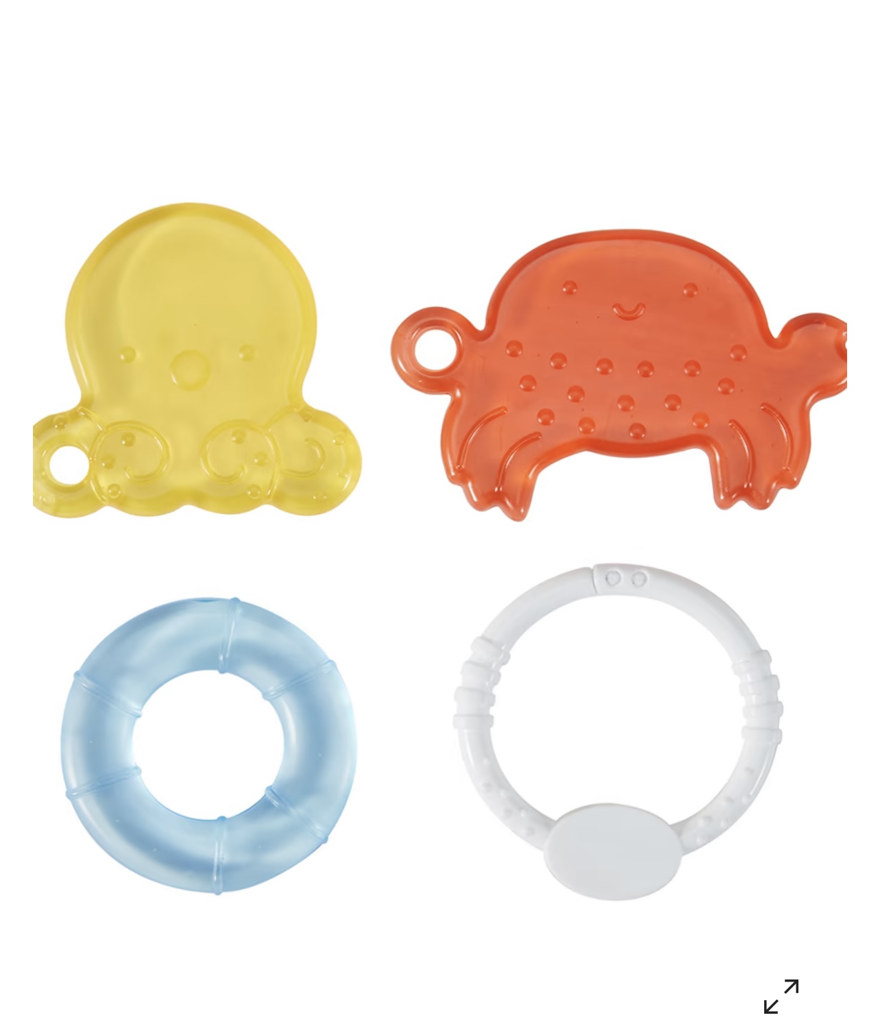 3 pack water filled teethers