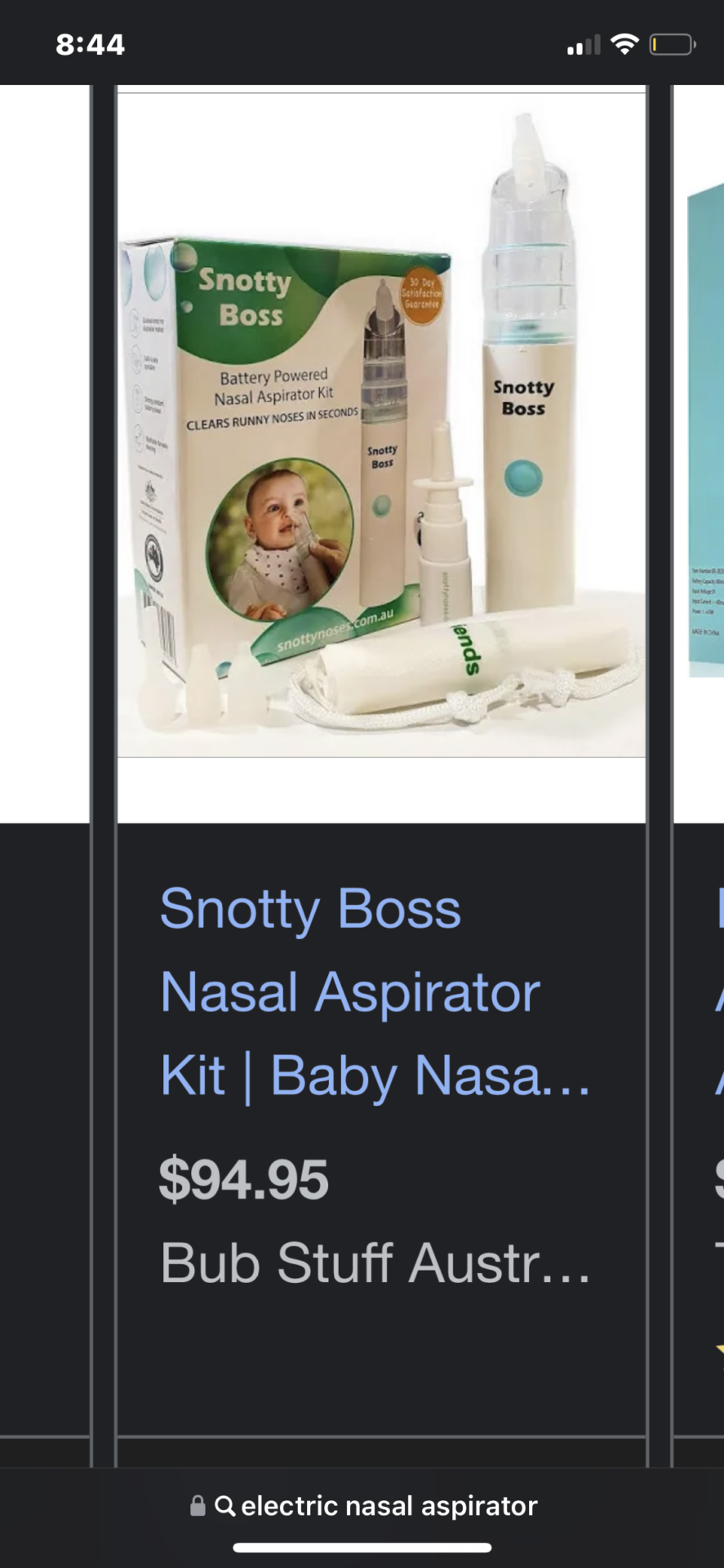 Snotty boss nasal aspirator