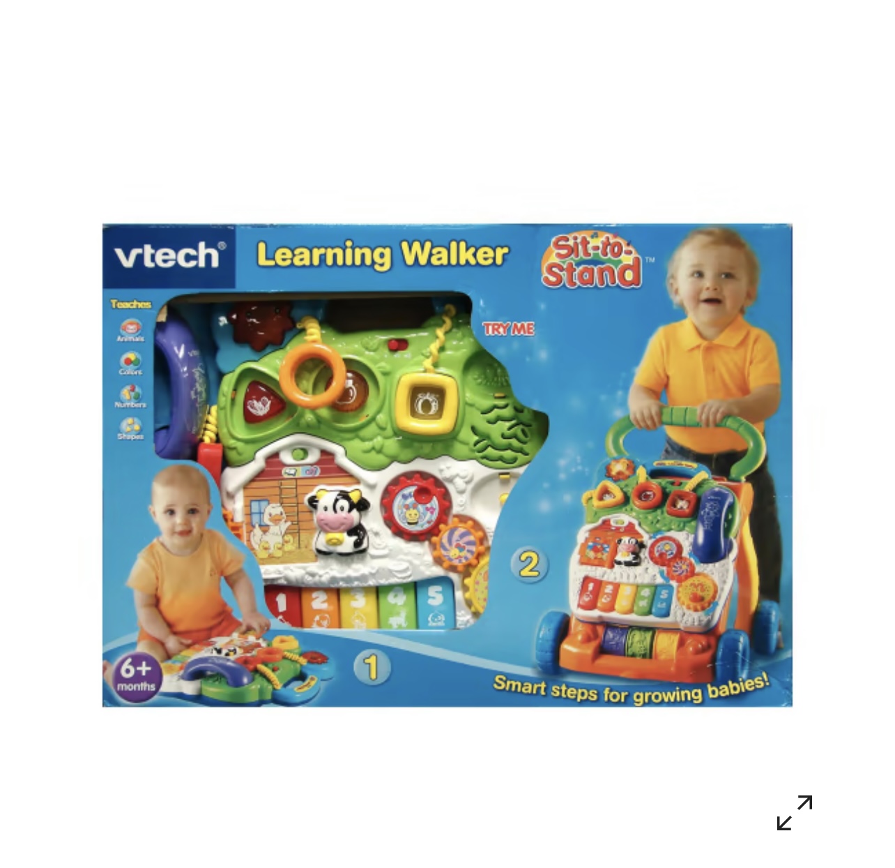 VTech learning walker (Sit-to-stand)