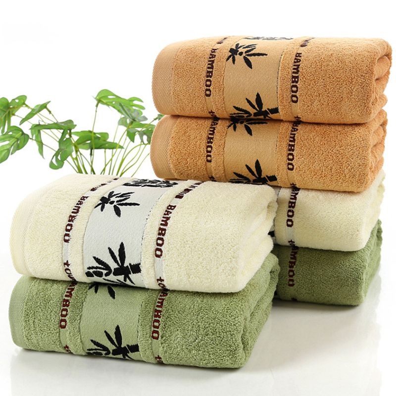 Royal comfort bamboo bath towel set