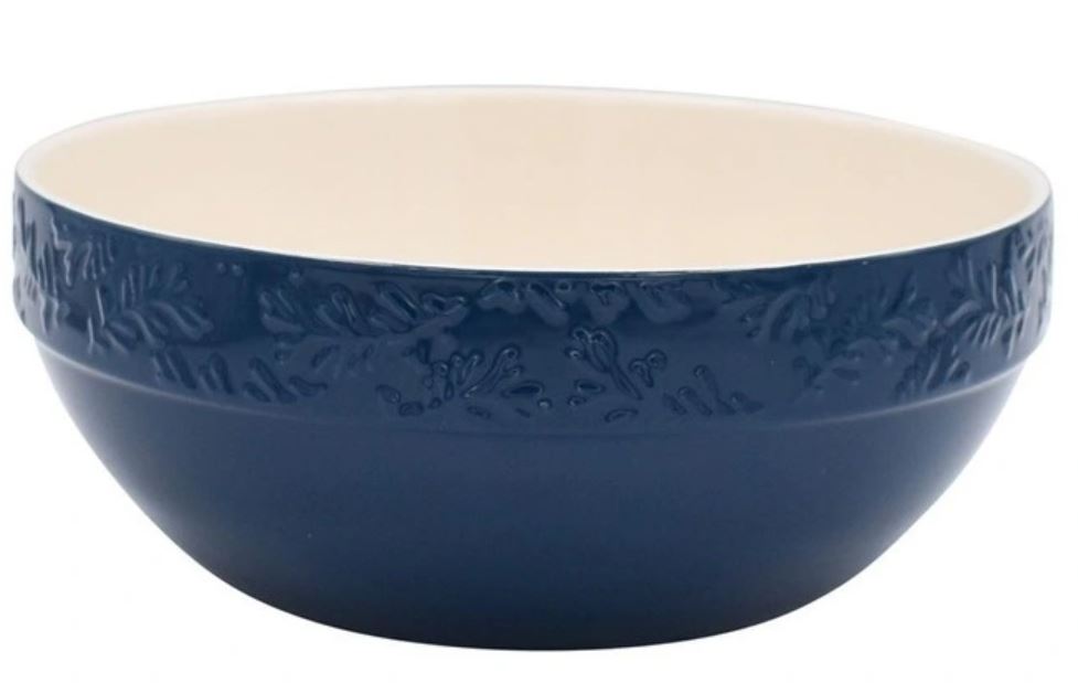 The Cooks Collective Olive Mixing Bowl - Navy