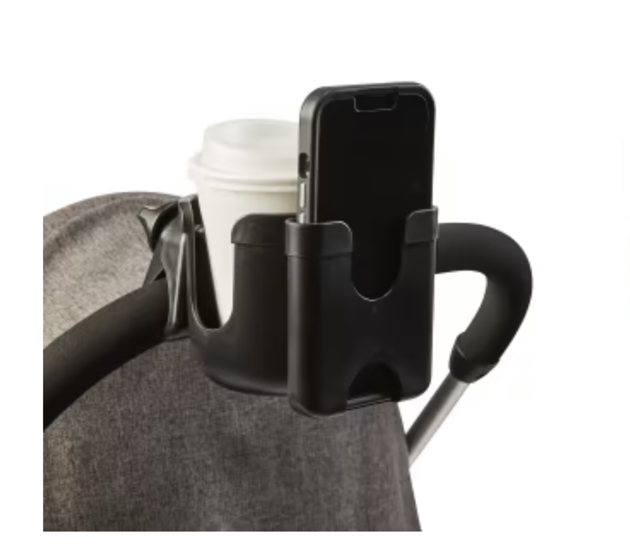 Stroller cup and phone holder