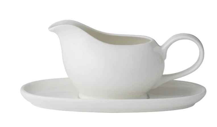 Gravy Boat and Saucer Set