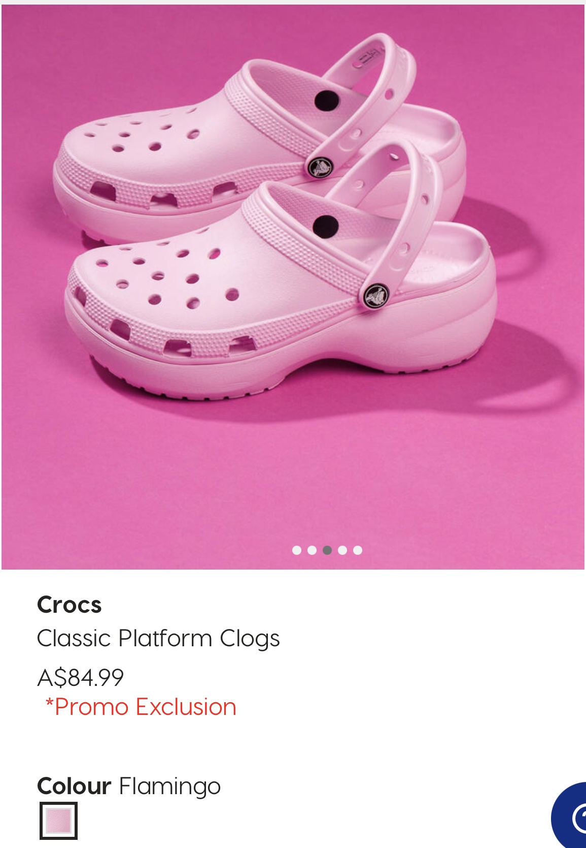 Platform Crocs