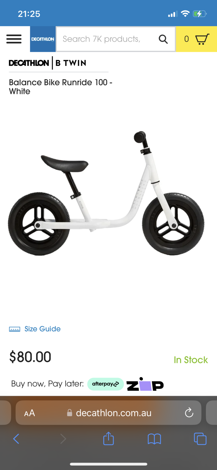 Balance bike