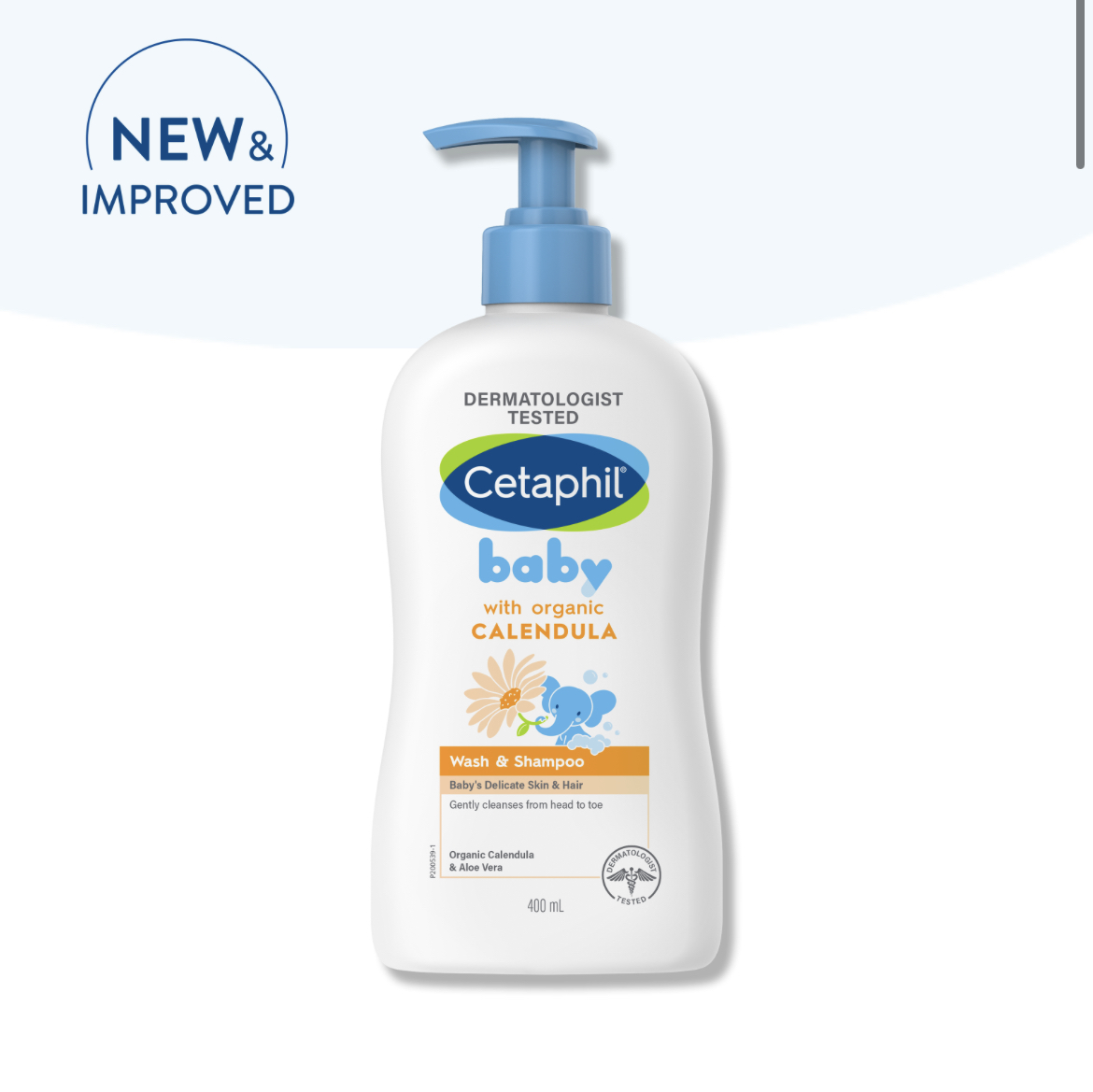 BABY GENTLE WASH WITH ORGANIC CALENDULA