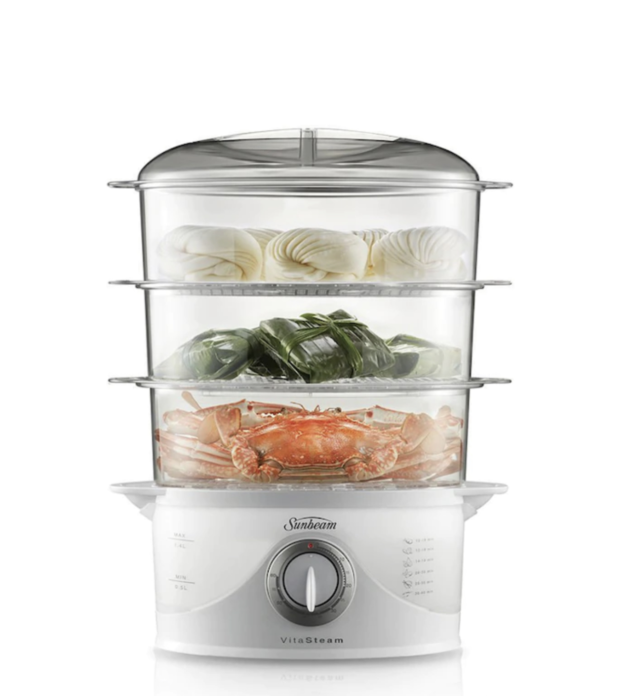 Sunbeam VitaSteam™ 3-Tier Deluxe Food Steamer ST6650