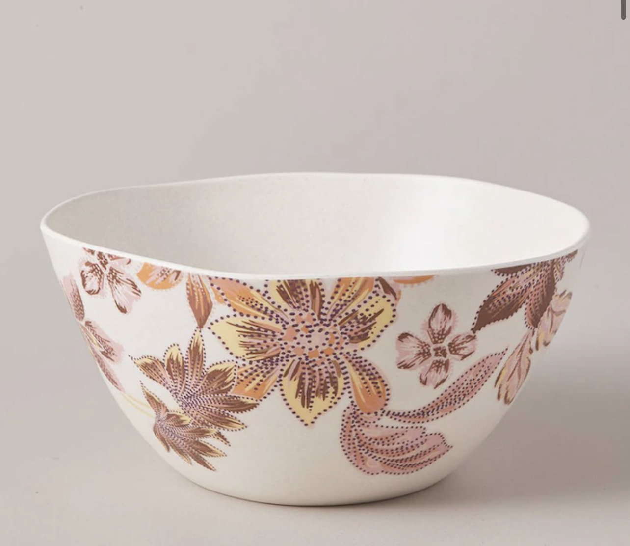 Eden Printed Melamine Serving Bowl