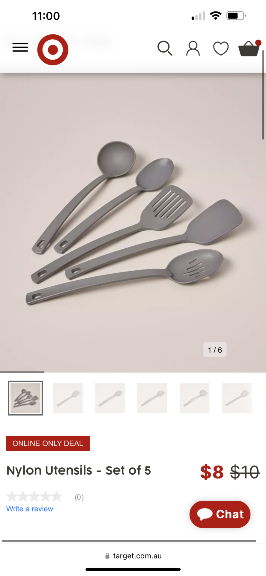 Nylon Utensils - Set of 5