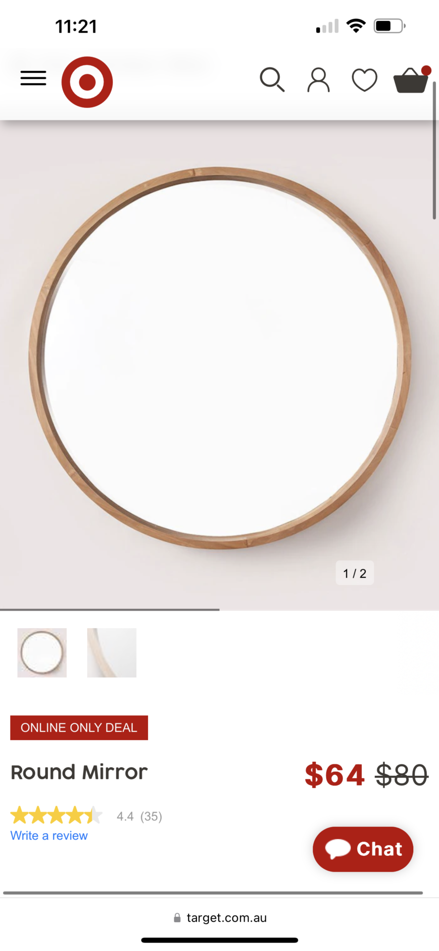 Round Mirror