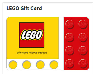 Lego Online Gift Card