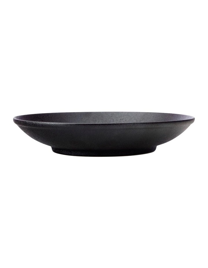 Maxwell & Williams Caviar 25cm Footed Bowl Black x 4