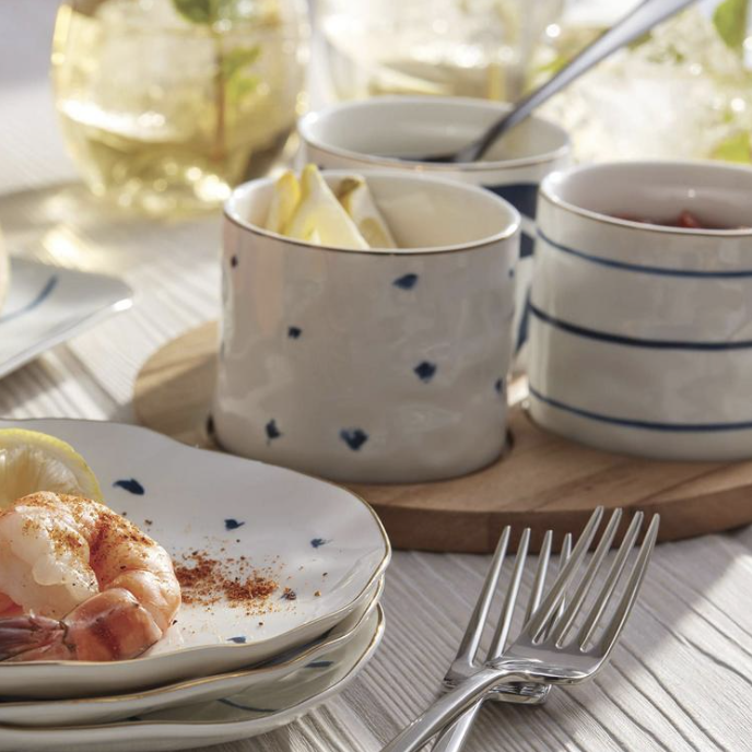 Condiment bowls and side plates