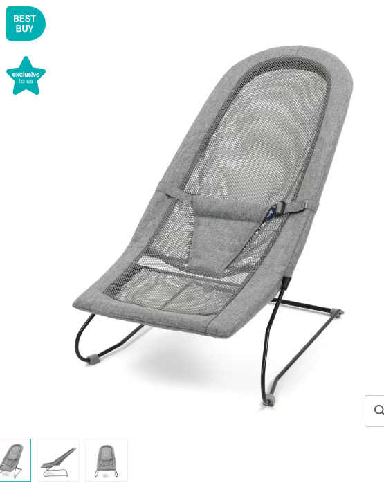 4Baby Breeze Bouncer Grey