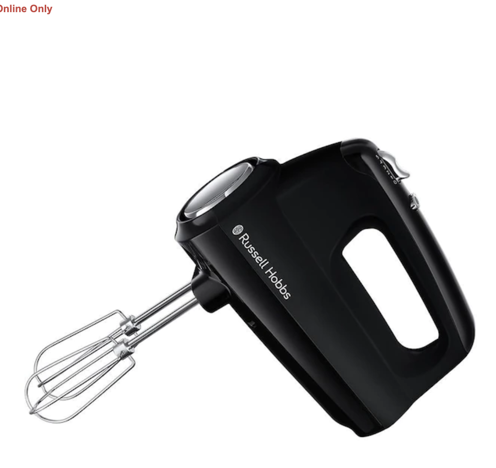 Russell Hobbs Desire Matte Black Hand Mixer RHMX5BLK