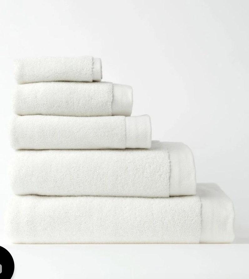 Australian Cotton Towel Range White